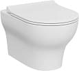 Чаша для унитаза подвесного VitrA Zentrum Round 7786B003-0075 безободковая
