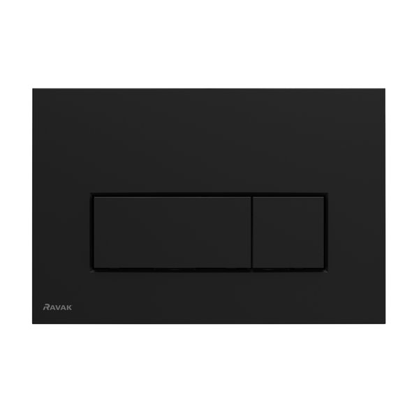 Кнопка смыва Ravak Uni Slim WC черная, цвет черный X01744 - фото 1