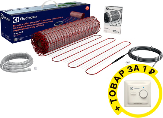 Теплый пол Electrolux EEM 2-150-3,5 с терморегулятором