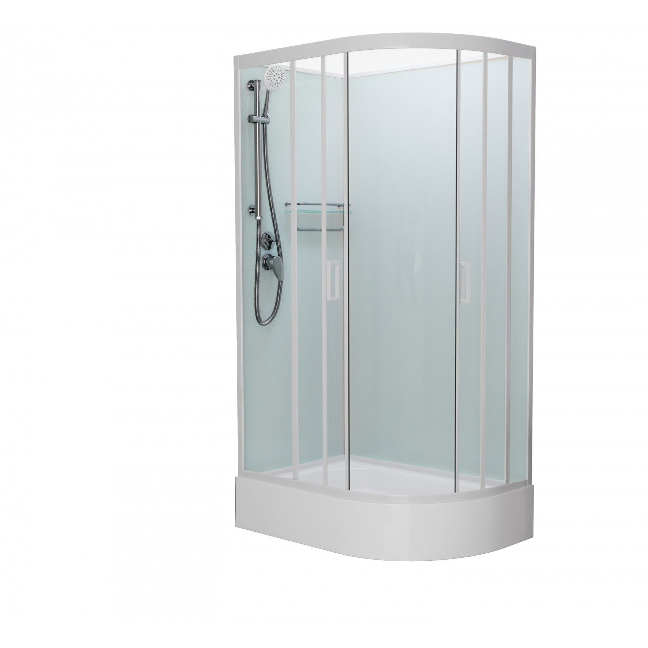 

Душевая кабина Frank F412/1L White 120x80x220 см, стекло прозрачное, профиль белый (без крыши), 128009