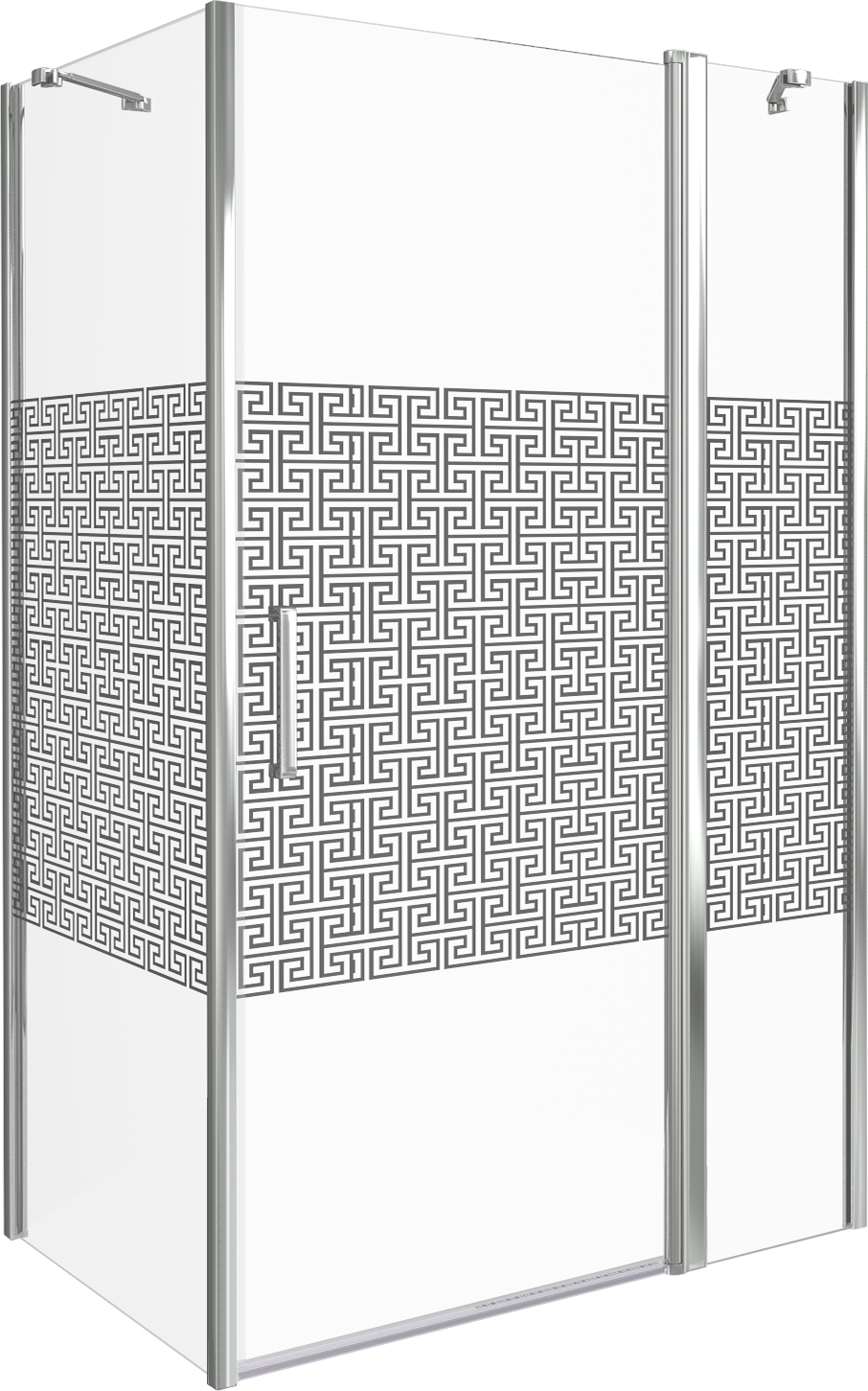 

Душевой уголок Good Door Fantasy WTW+SP-F-CH 100x90, WTW+SP-F-CH