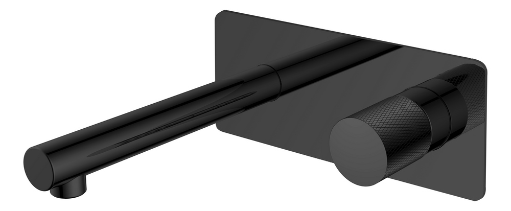 Смеситель для раковины Boheme Stick 125-BB.2 с внутренней частью, черный touch