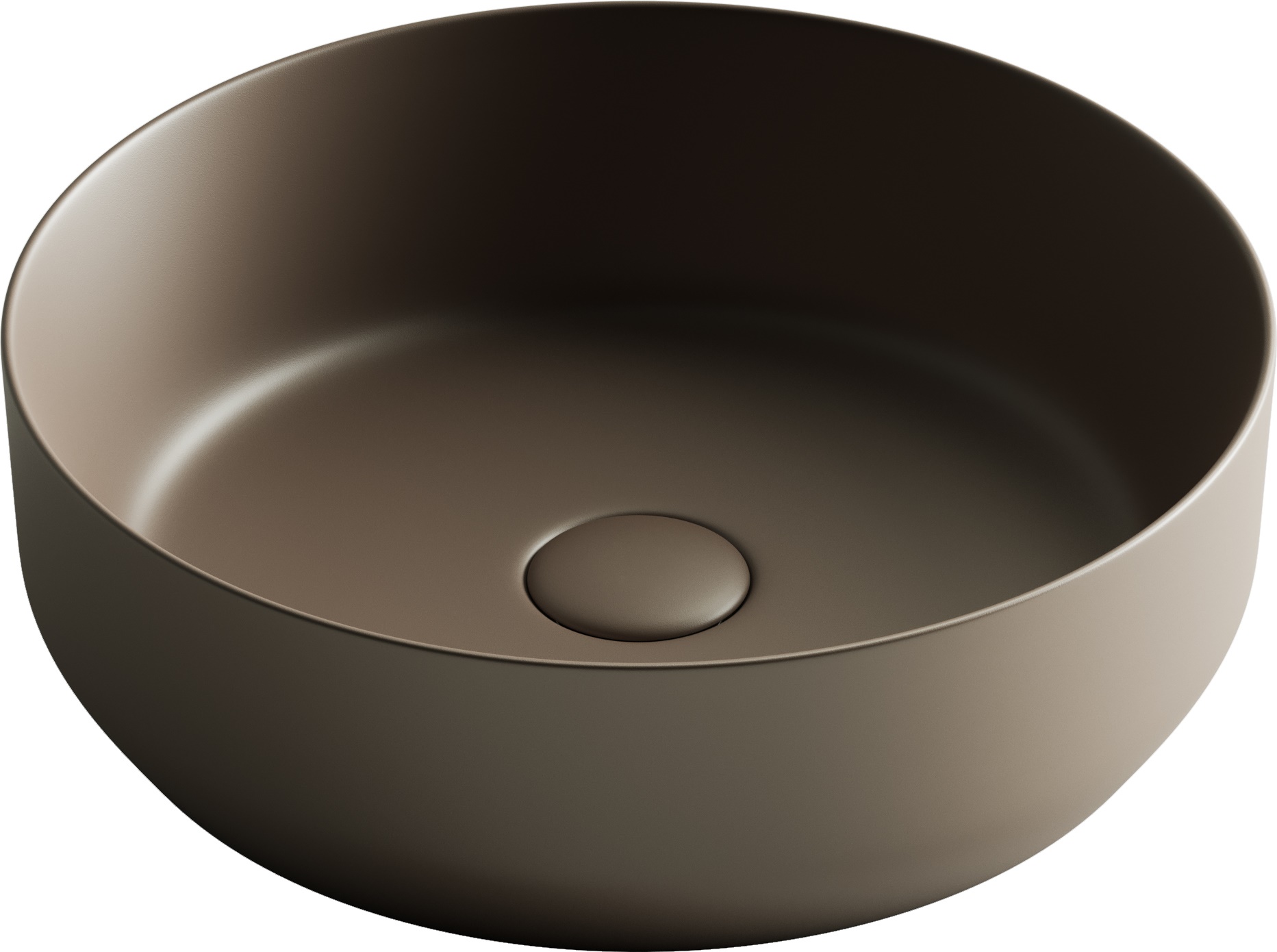 

Раковина Ceramicanova Element CN6022MDB 39 см, темно-коричневая матовая, Коричневый