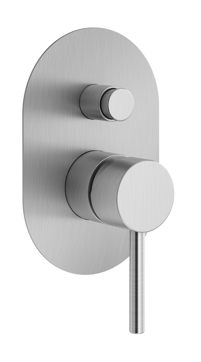 

Смеситель для ванны с душем Plumberia Selection IXO XO1001CS хром брашированный, XO1001CS