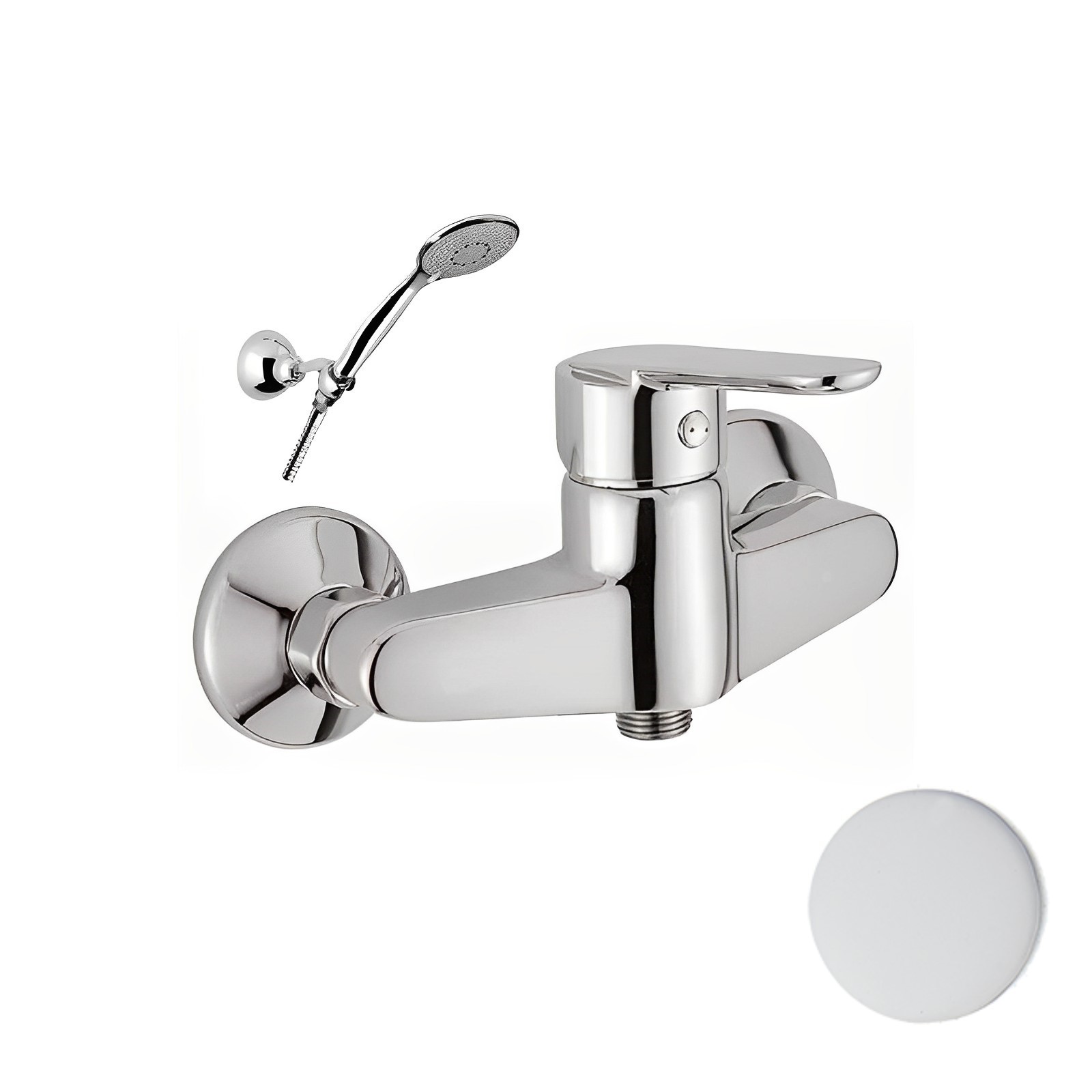 

Смеситель для душа Webert Sax Evolution SE870101740 белый, SE870101740