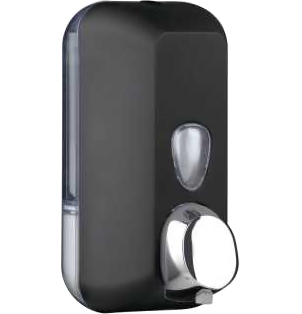 Диспенсер для мыла Nofer Black 03012.N черный