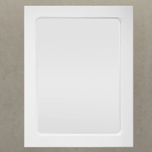 Зеркало 1MarKa Прованс 65 белый глянец У71974 - фото 1