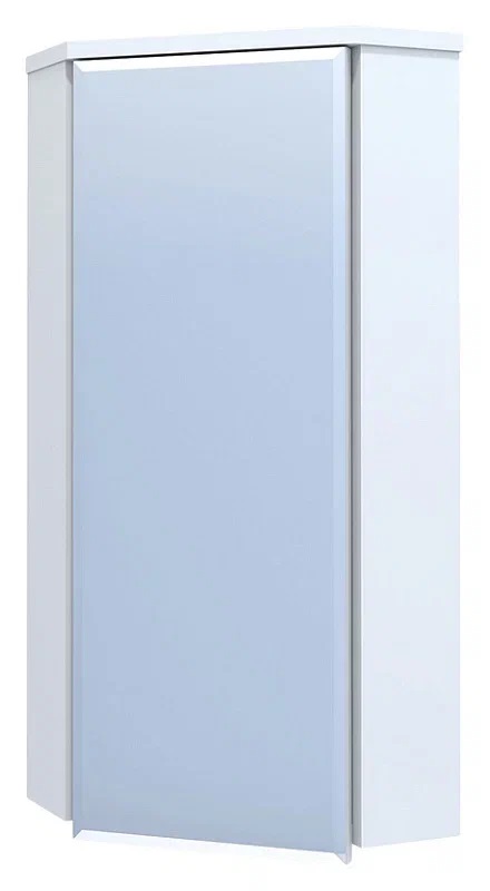 Шкаф Vigo Alessandro угловой, зеркальный, цвет белый №7-1 - фото 1