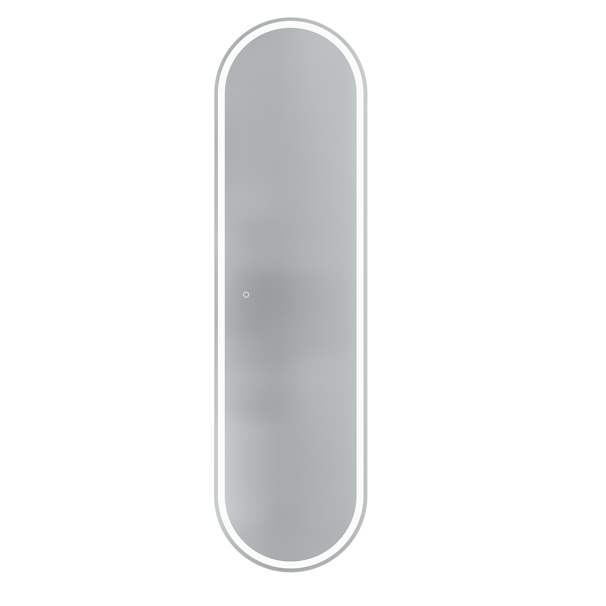 Зеркало-шкаф Creto Berry 45 с LED-подсветкой, белый
