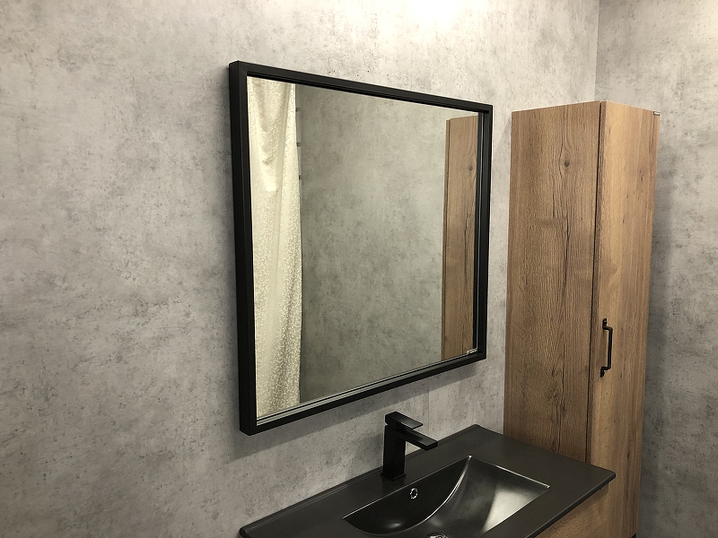 Зеркало Comforty Бредфорд-90 черное зеркало для ванной comforty пион 60