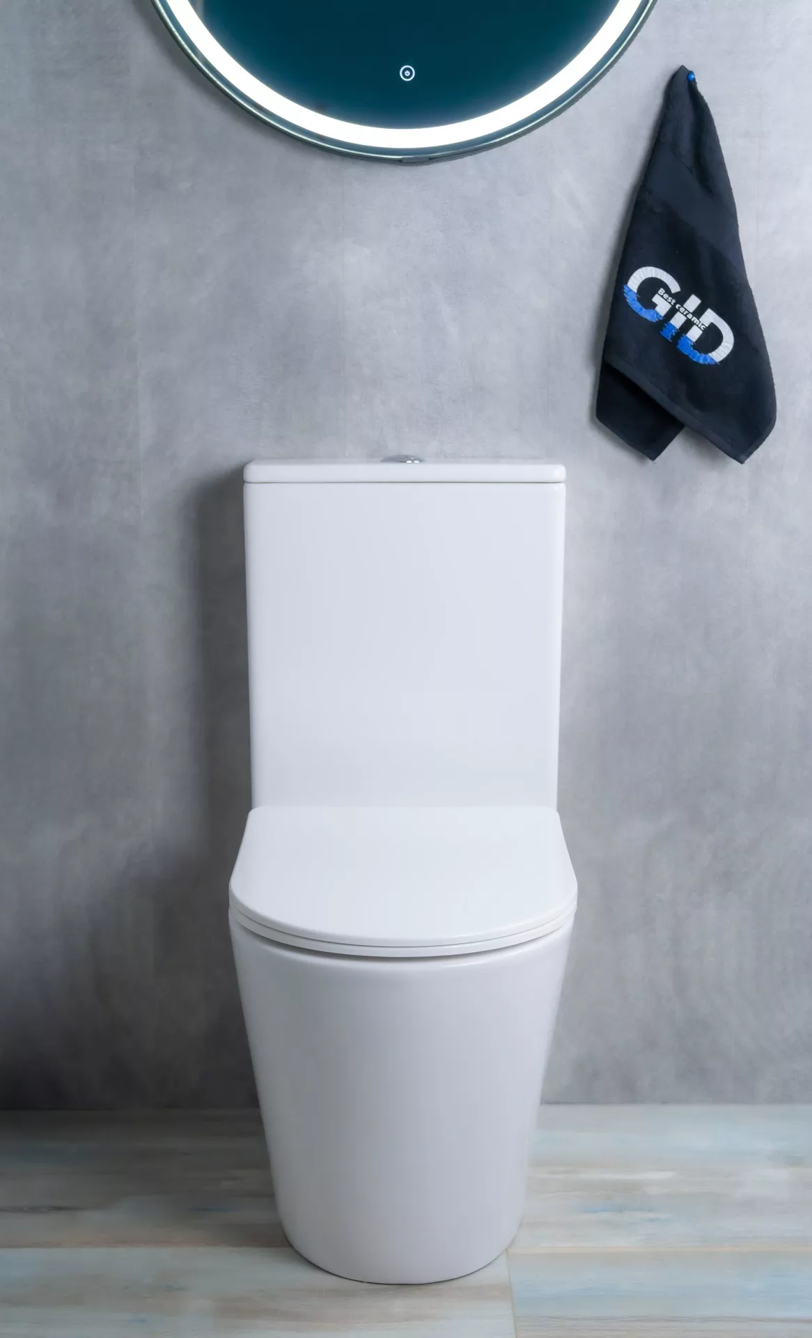 

Унитаз напольный Gid Tr2179 с микролифтом, Белый, Tr2179