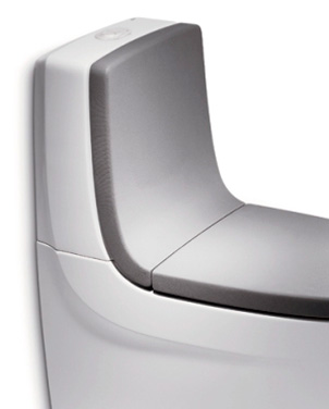 Спинка для унитаза Roca Khroma 80165AF2T серая