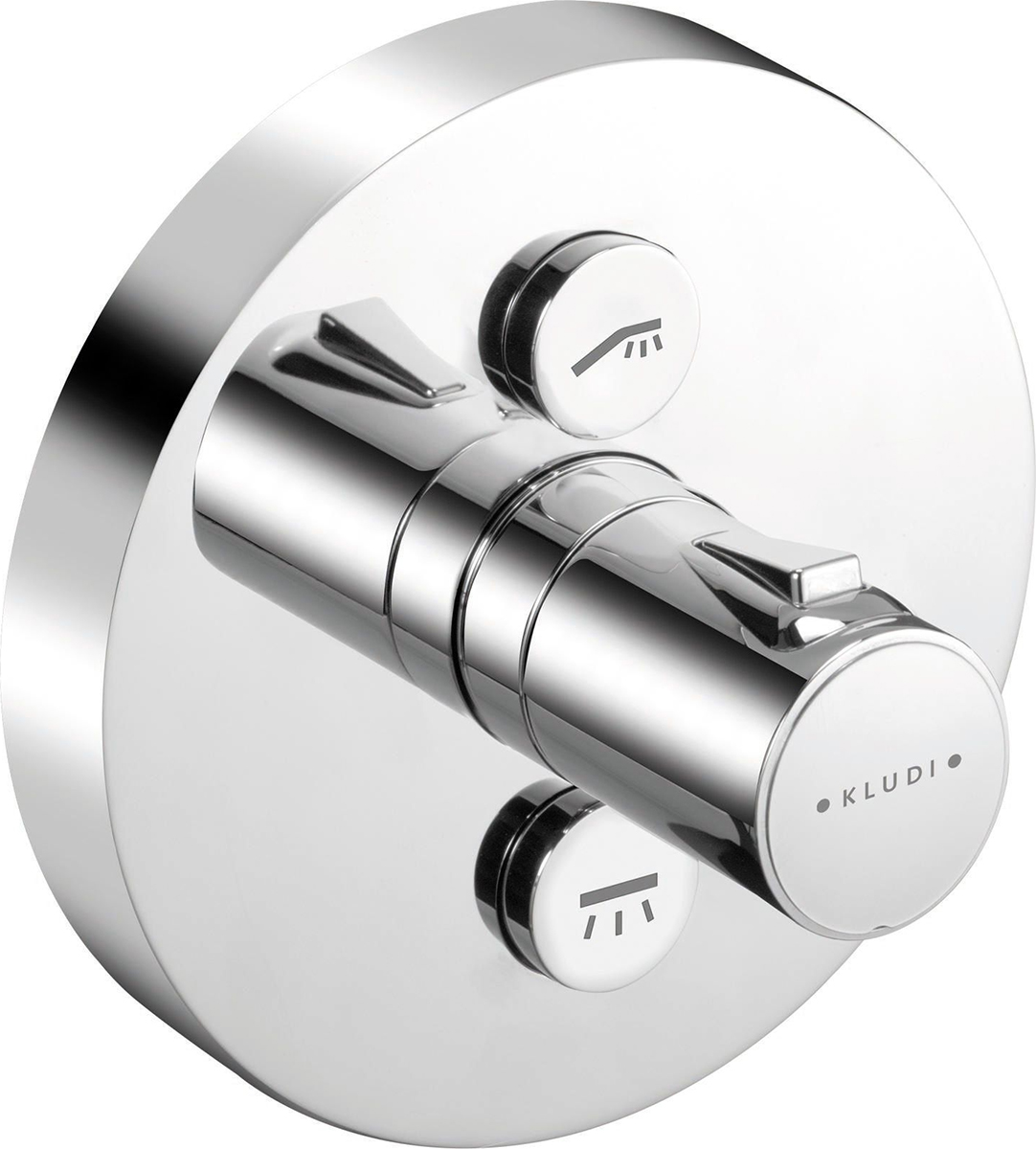 

Термостат Kludi Push 388120538 для ванны с душем, Хром, Push 388120538