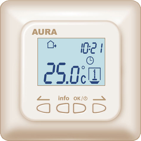 Терморегулятор Aura Technology LTC 730 кремовый