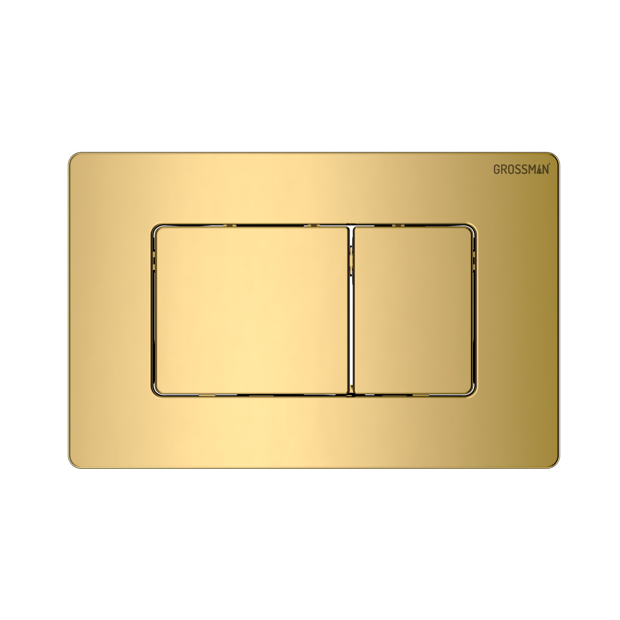 Кнопка смыва Grossman Classic 700.K31.04.30M.30M, цвет золото - фото 1