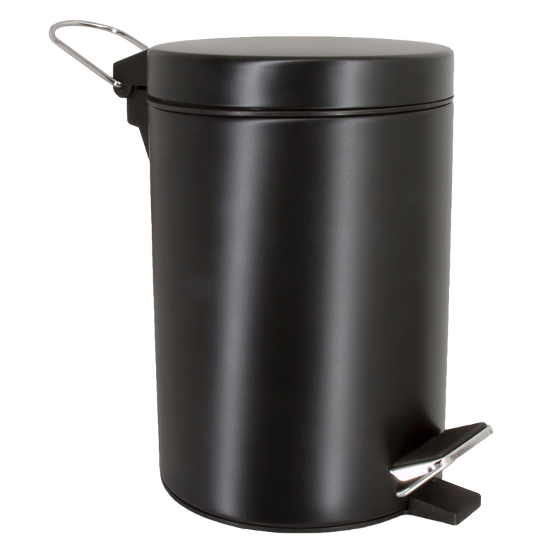 Мусорное ведро WasserKRAFT Elbe K-633BLACK 3 л