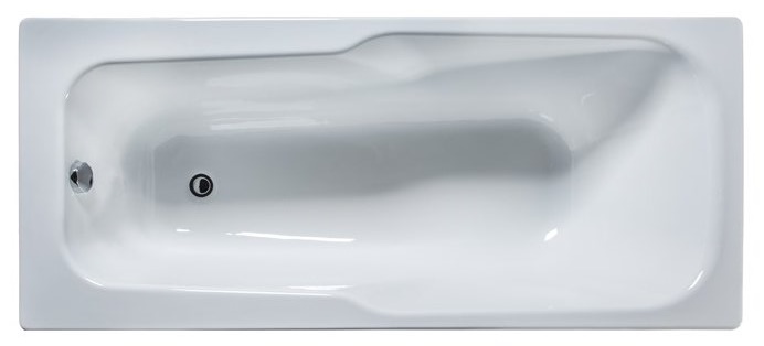 Чугунная ванна Универсал Эврика 170x75, цвет белый - фото 1