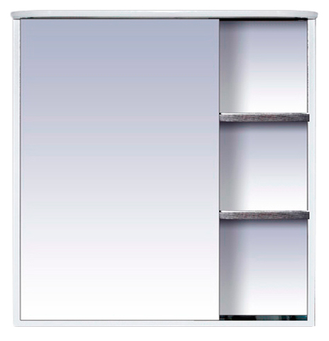 Зеркало-шкаф Misty Венера 80 комбинированный L массажер для глаз и умывания