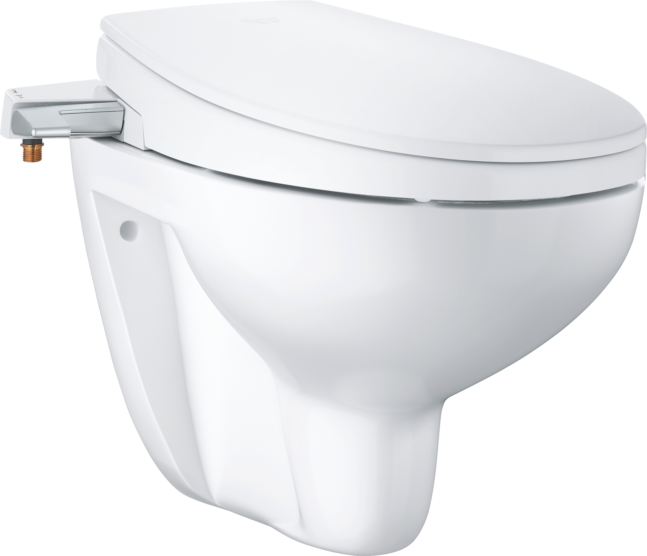 

Унитаз подвесной Grohe Bau Ceramic 39651SH0 безободковый, Белый