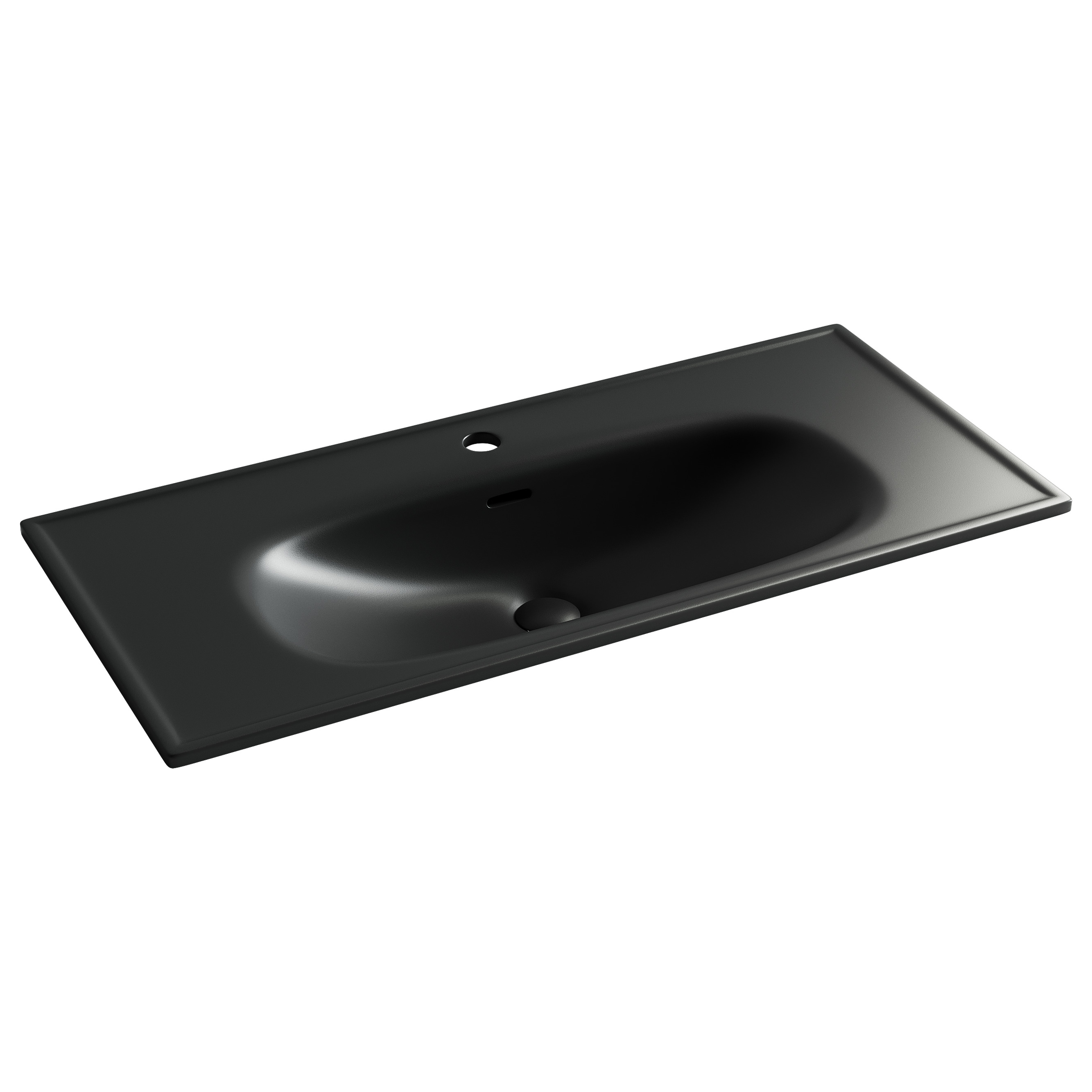 

Раковина Ceramicanova Sabo CN13003MB 100х46 черный матовый, CN13003MB