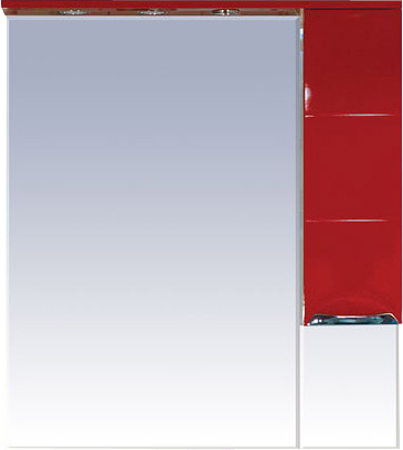 Зеркало-шкаф Misty Петра 90 R красная эмаль петрушка кудрявая петра евросемена