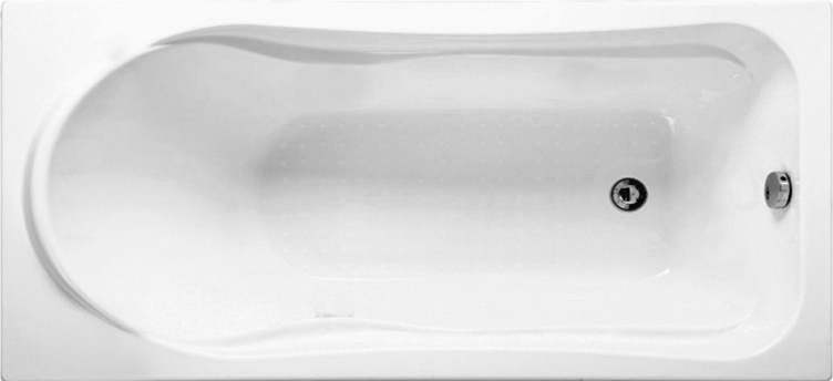Акриловая ванна Bas Мальта 170x75 см, цвет белый В 00023 Мальта 170 см - фото 1