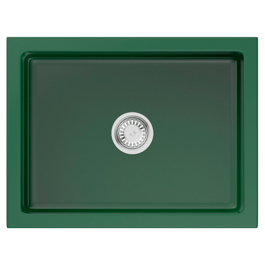 

Мойка кухонная Omoikiri Mikura 61-RG Glossy royal green, Зеленый, 61-RG
