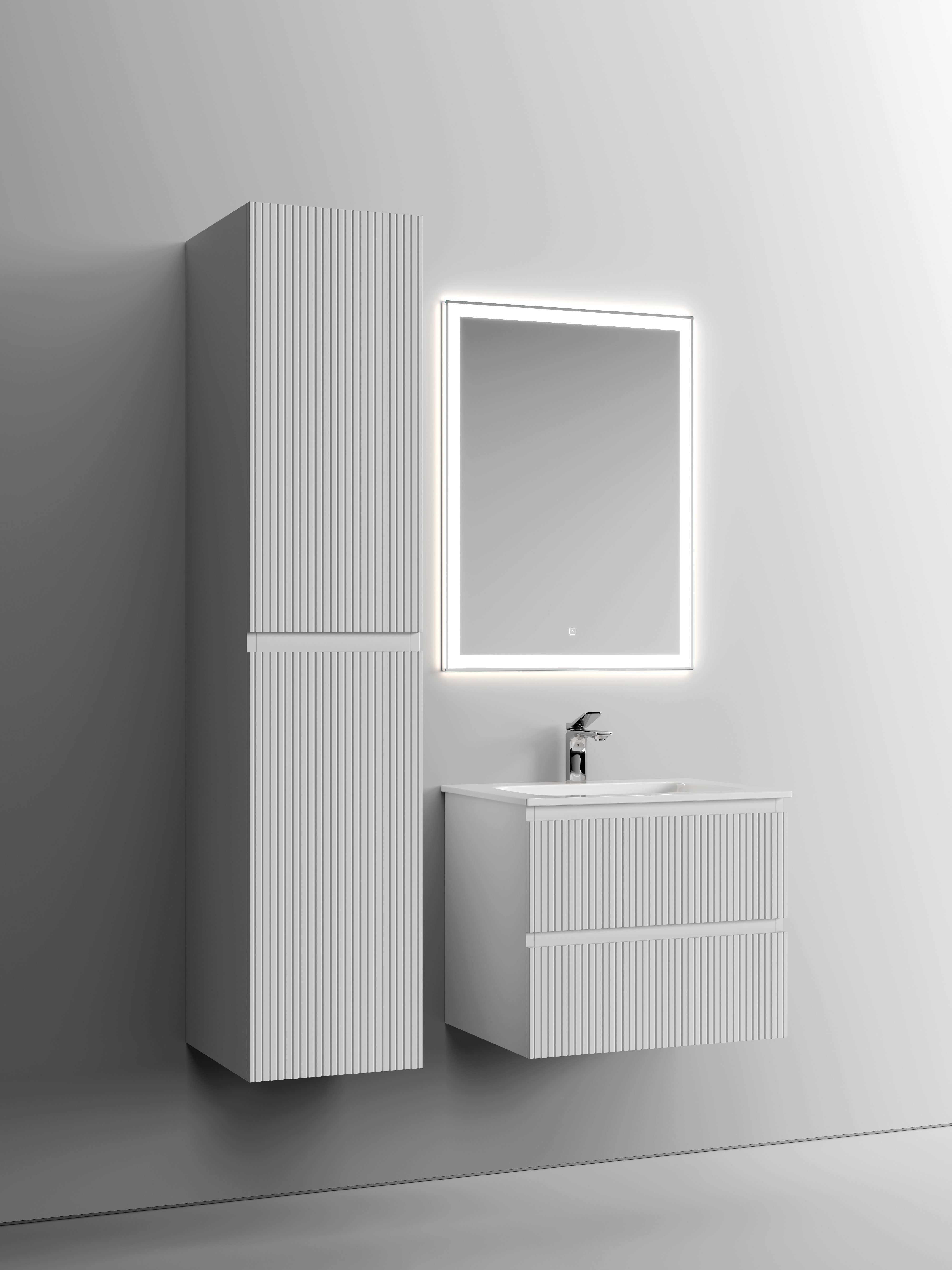 Мебель для ванной Sancos Snob T 60 SNT60W 2 ящика, Bianco