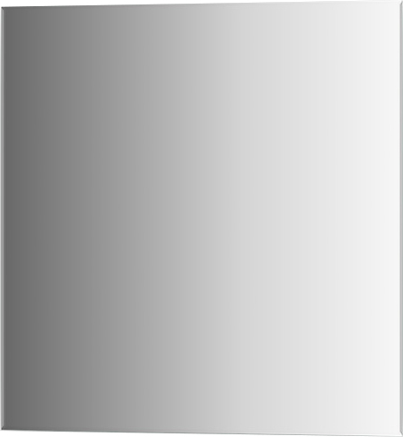 Зеркало Evoform Standard BY 0206 с фацетом 50x50 см