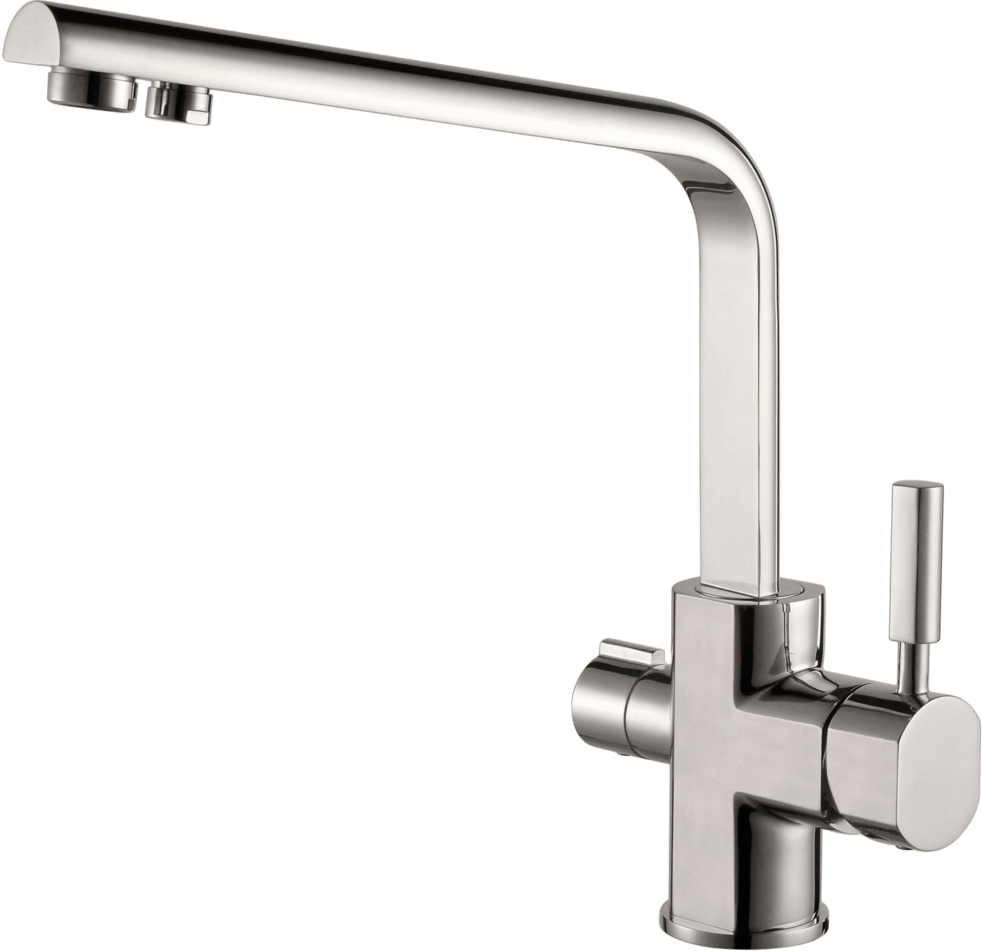 

Смеситель Kaiser Decor 40144-5 для кухонной мойки, серебро