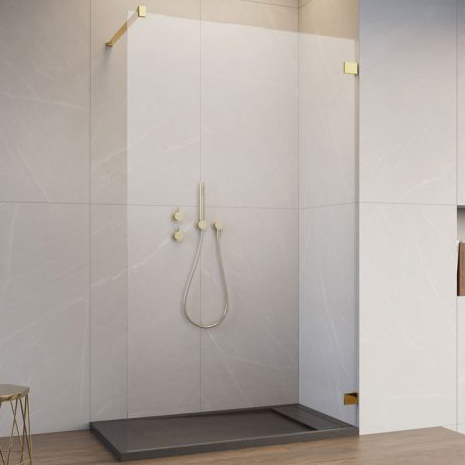 

Душевая перегородка Radaway Essenza Pro 8 Gold Walk-in 60x200