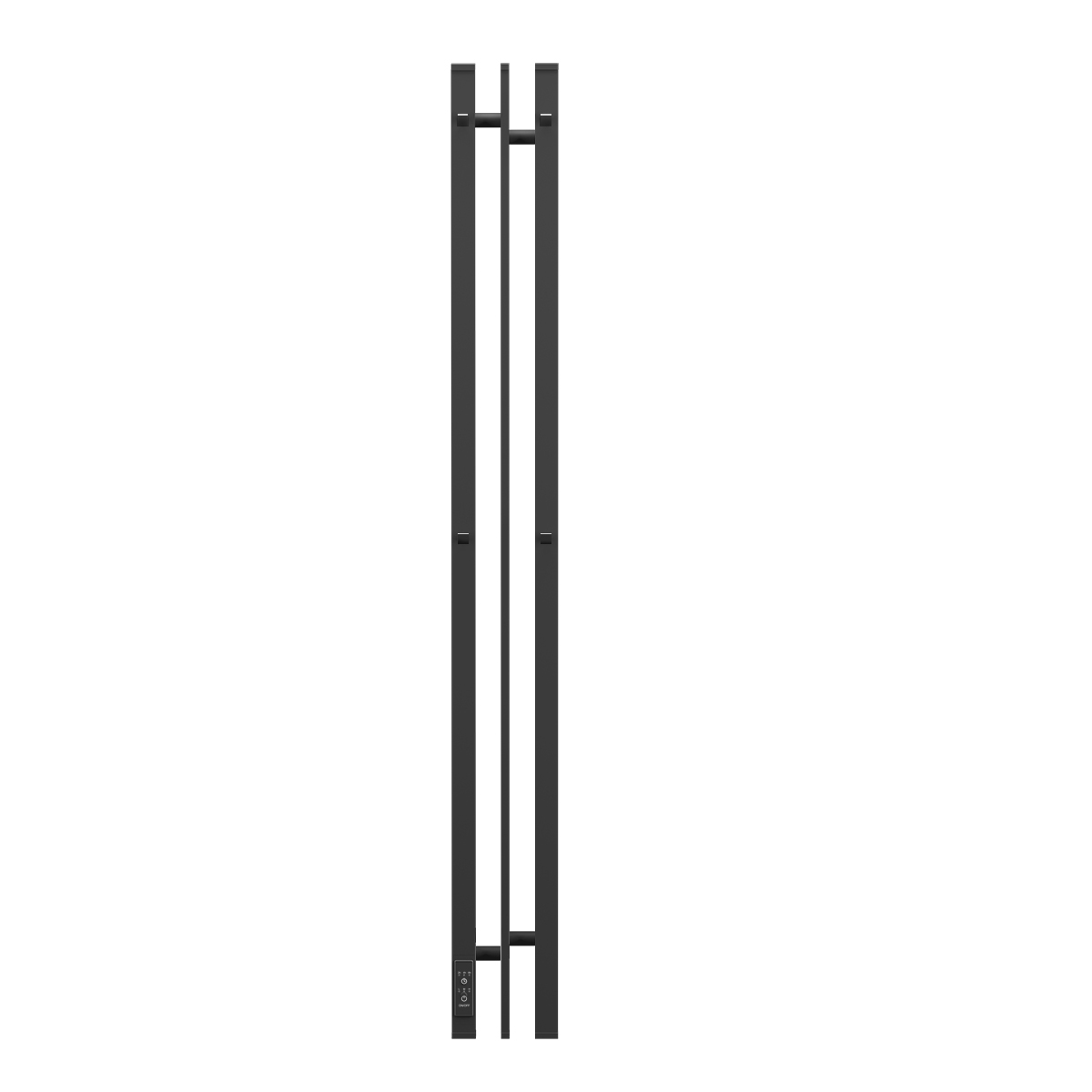 Электрический полотенцесушитель Point Фрея PN20712B П2 10х120 диммер слева, черный