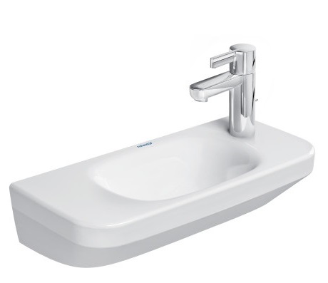 

Раковина Duravit DuraStyle 0713500008 50 см смеситель справа, Белый, 0713500008