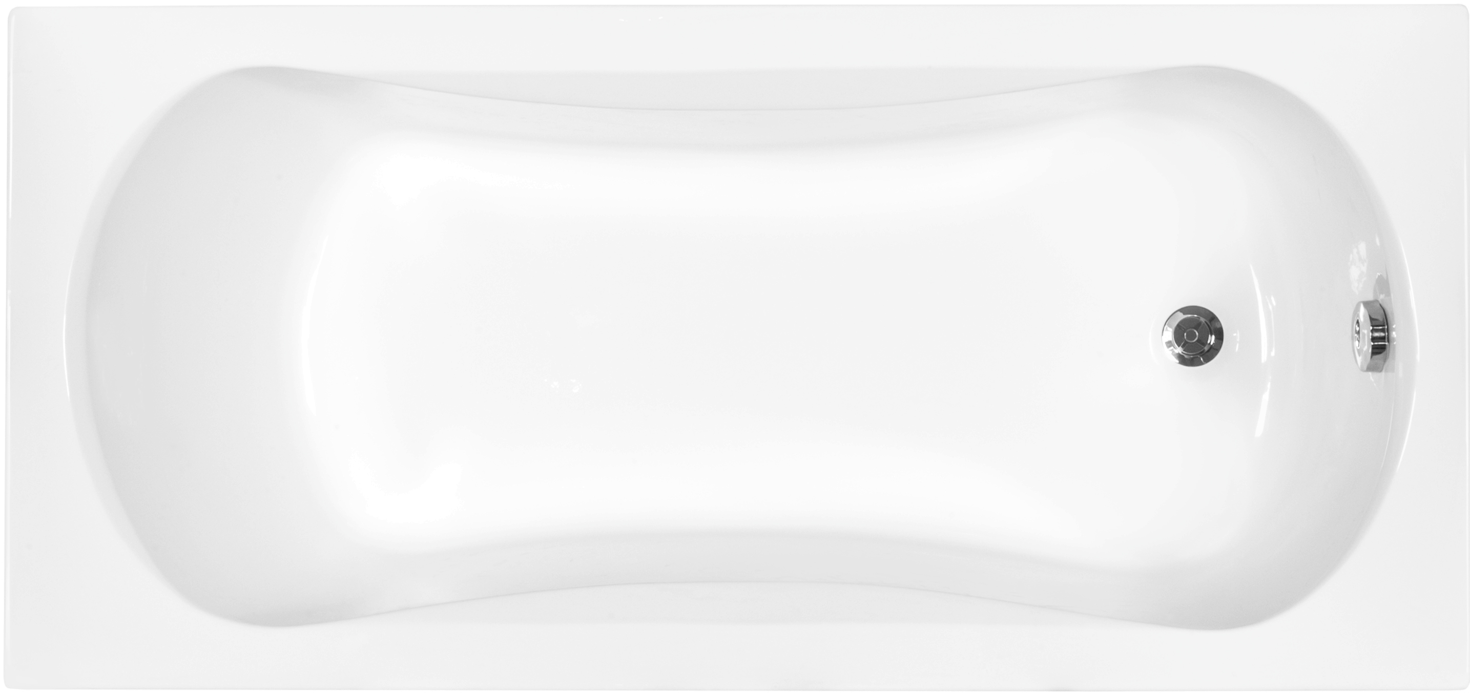 Акриловая ванна Besco Aria 150x70, цвет белый - фото 1