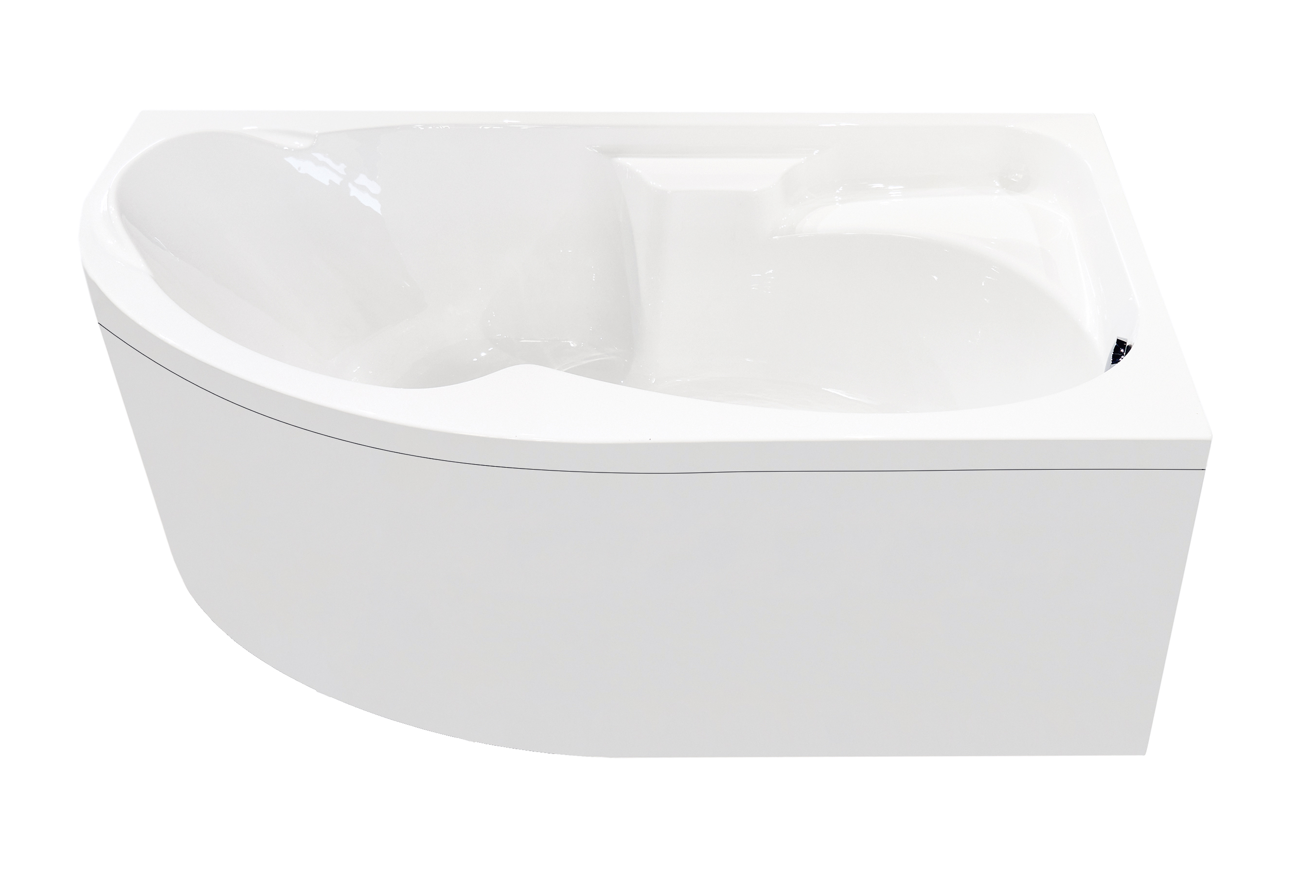 Акриловая ванна Creto Doris 170х90 правая, цвет белый 14-17090R - фото 1