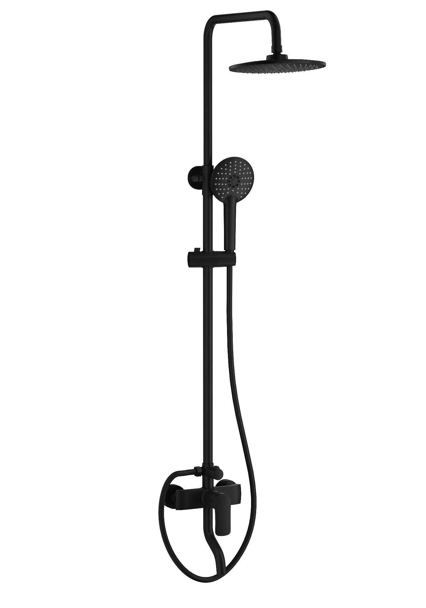 

Душевой комплект Wonzon & Woghand WW-AE3354-MB черный, WW-AE3354-MB