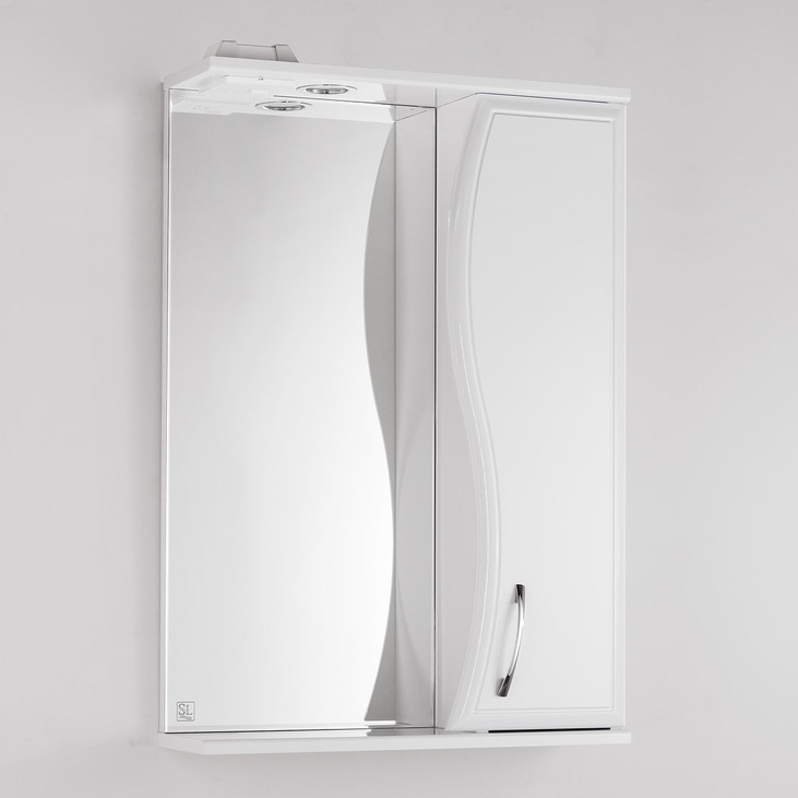Зеркало-шкаф Style Line Эко Волна Панда 55/С белый диван книжка мекс волна