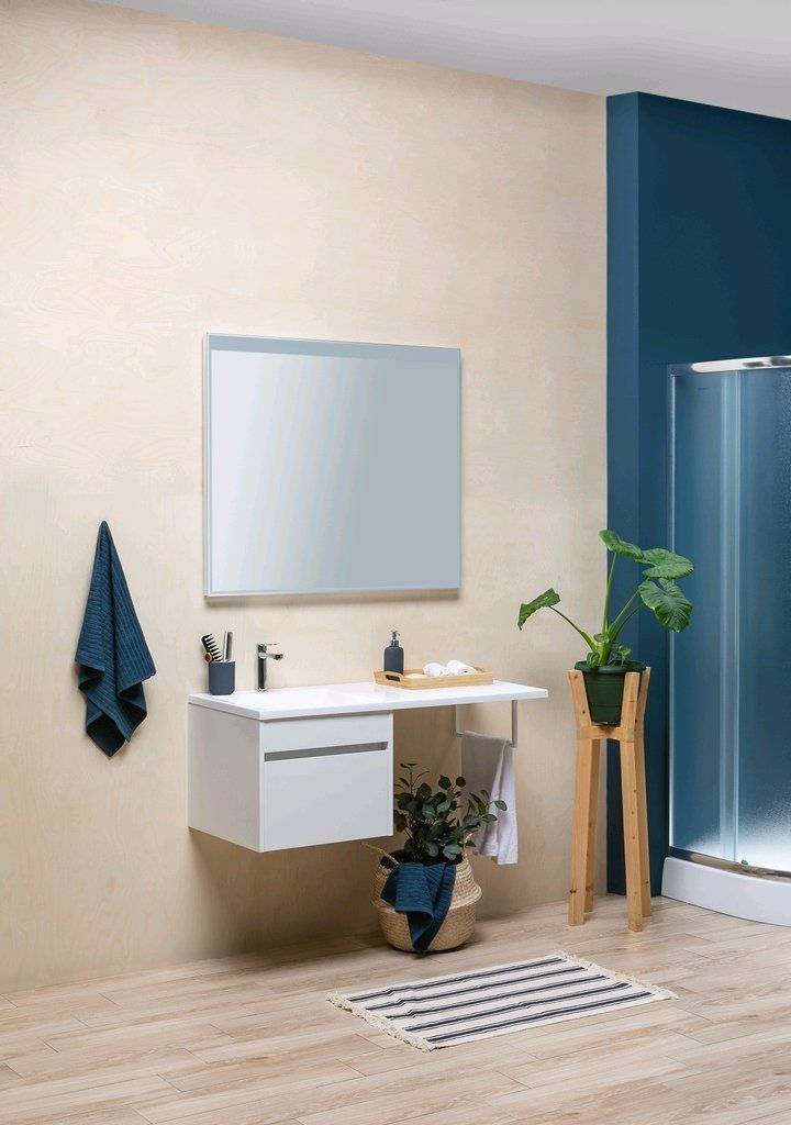 

Тумба с раковиной Aquanet Токио 130 L подвесная (1 ящик), Токио 130