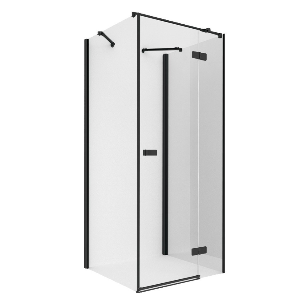 

Душевое ограждение NEW TRENDY Reflexa Black EXK-1402, EXK-1402