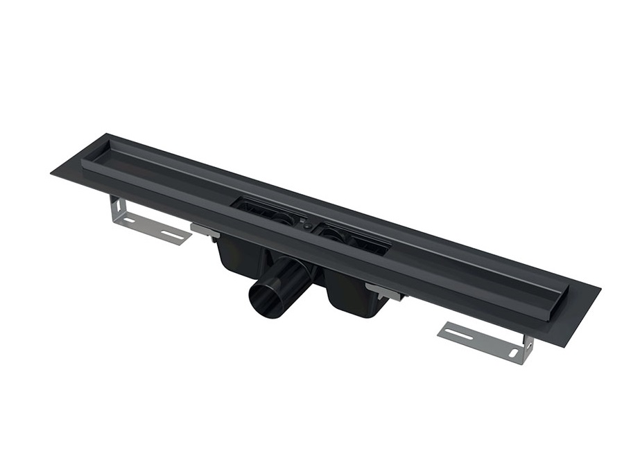 

Душевой лоток AlcaPlast APZ1BLACK-300 без решетки, черный матовый, APZ1BLACK-300