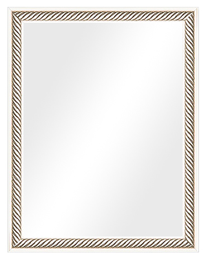 Зеркало Evoform Definite BY 1326 36x46 см витое серебро
