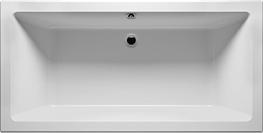 Акриловая ванна Riho Lugo 180x80, цвет белый