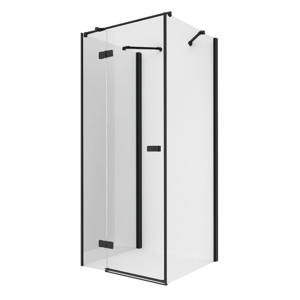 

Душевое ограждение NEW TRENDY Reflexa Black EXK-1379, EXK-1379