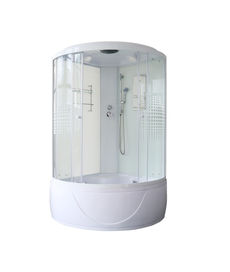 

Душевая кабина Parly BE118P 118х118х215 с крышей, BE118P