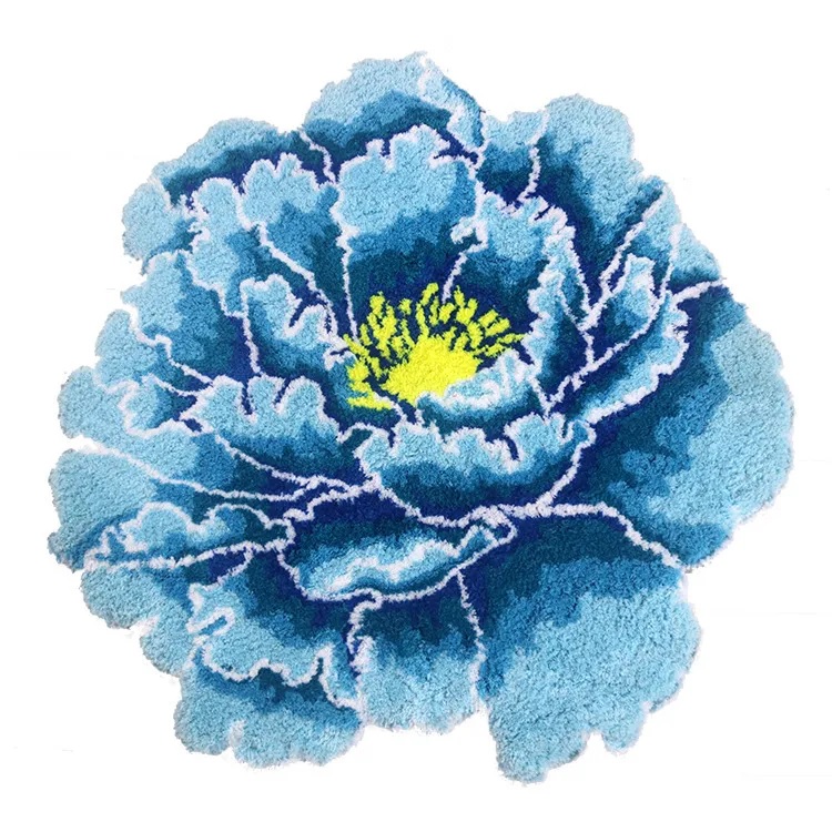 Коврик Carnation Home Fashions Peony Flower Blue 60x60 5258₽