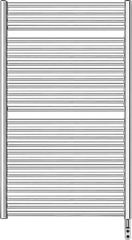 

Полотенцесушитель электрический Zehnder Toga TEC-120-050/DD Chrome, Хром, Toga TEC-120-050/DD Chrome
