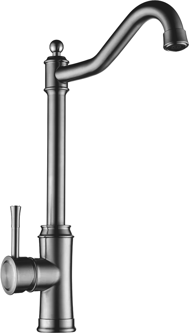 

Смеситель Elghansa Stainless steel 56D4737-Steel для кухонной мойки, Хром