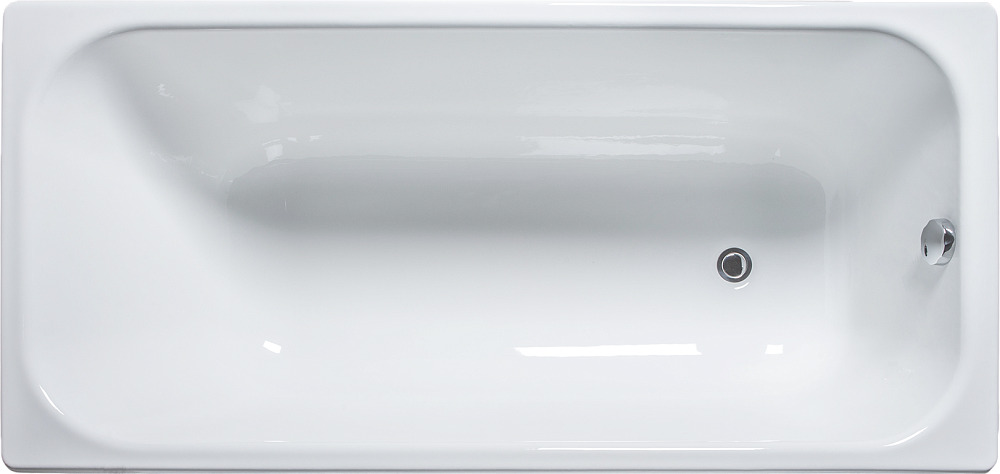 Чугунная ванна DIWO Кострома 160х75 с ножками, цвет белый