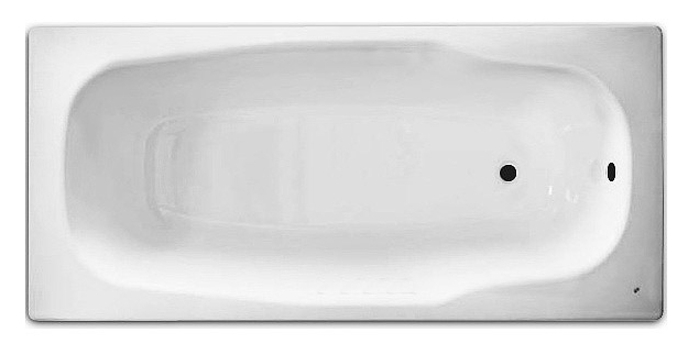 Стальная ванна BLB Atlantica B80A 180x80 см, цвет белый