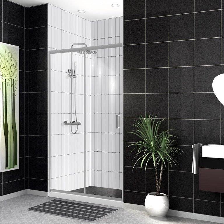 Душевая дверь в нишу BelBagno Uno BF 1 125 C Cr